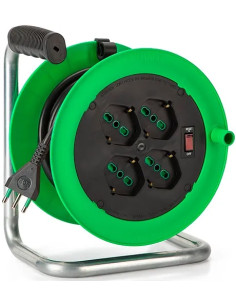 AVVOLGICAVO ELETTR. CIVILE 15MT 4 SCHUKO - FANTON