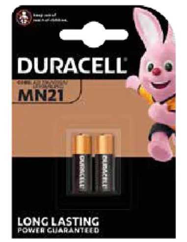 BATTERIE DURACELL ALKALINE PLUS MN21 TELECOMANDO 12V - Senza Marca | Utensili Store