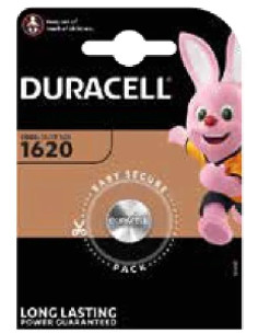 BATTERIE DURACELL LITIO PIATTA CR1620 - Senza Marca
