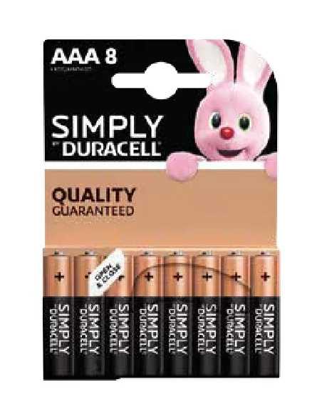 BATTERIE DURACELL ALKALINE SIMPLY - Senza Marca | Utensili Store