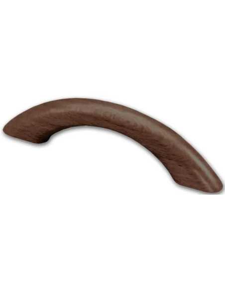 MANIGLIETTA LEGNO NOCE SCURO - Senza Marca | Utensili Store