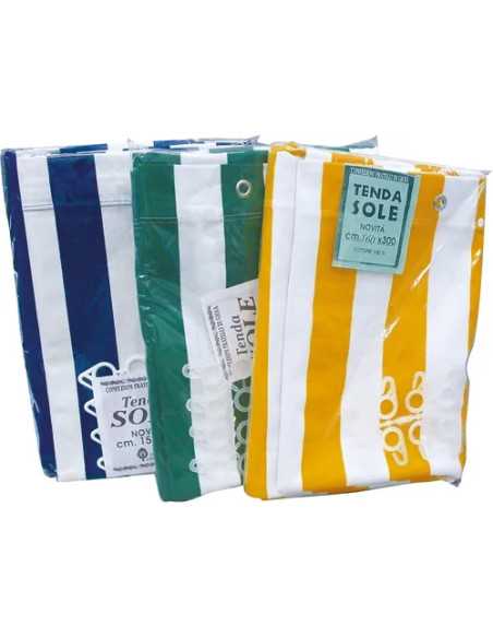 TENDA DA SOLE BIANCO GIALLO - Senza Marca | Utensili Store