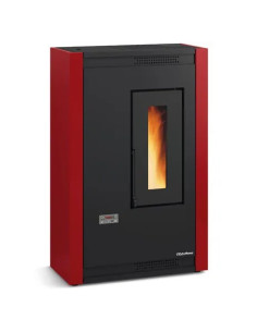 STUFA PELLET 'LUISELLA' NORDICA BORDEAUX - Nordica