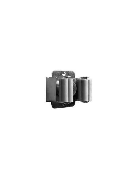 PORTASCOPA ADESIVO INOX C/RULLI PVC - Senza Marca | Utensili Store