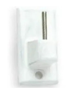 GANCI BRIS BRIS RETT.ACCIAIO BIANCO MAURER BL.2PZ - MAURER