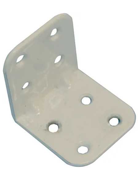 PIASTRA PER TRAVI PIEGATA ACCIAIO BIANCO LEGGERA RINFORZATA - MINUTEX | Utensili Store