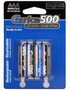 BATTERIE RICARICABILI MINISTILO BEGHELLI - BEGHELLI