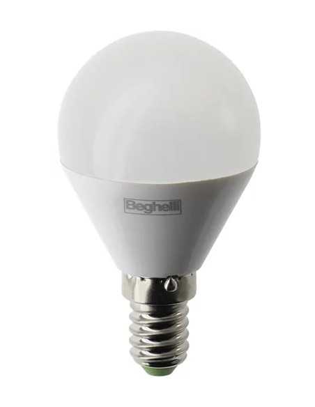 Lampada LED Sfera E14 5W 3000K Beghelli Saving 56985 - BEGHELLI | Utensili Store
