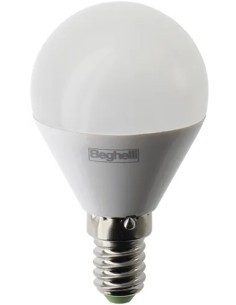 LAMPADA LED SFERA E14 5W 4000K - BEGHELLI