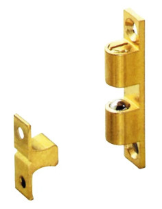 CRICCHETTO DUE SFERE OTTONE LUCIDO - VI.TEL.