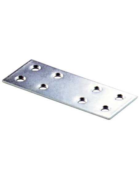 PIASTRINA GIUNZIONE DIRITTA ZINCATA - Senza Marca | Utensili Store