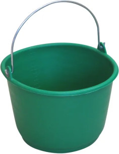 SECCHIO GRADUATO LT.18 VERDE  - Senza Marca