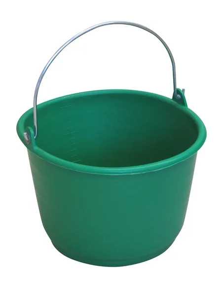 SECCHIO GRADUATO LT.18 VERDE - Senza Marca | Utensili Store