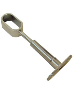 REGGITUBO SOFFITTO OVALE 30X15MM CROMATO REG.APERTO - VI.TEL.