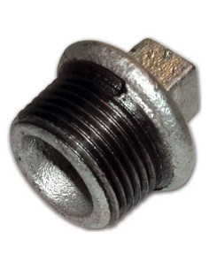 RACCORDO GHISA ZINCATO TAPPO  - Senza Marca