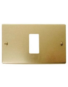 COPRINTERRUTTORE MAGIC FEB LASER 1 POSTO ALLUMINIO CHAMPAGNE - NUOVA-FEB