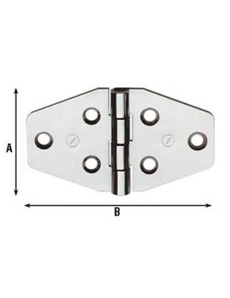 CERNIERA MOBILI NAUTICI INOX - Senza Marca | Utensili Store