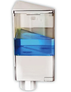 PORTASAPONE C/DISPENSER DUROLITE BIANCO QUICK-SOAP - Senza Marca