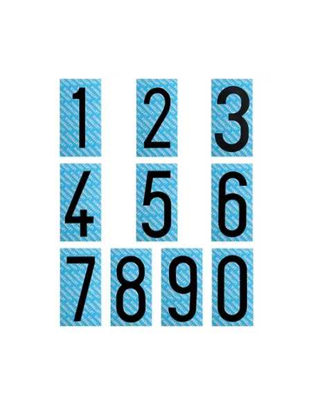 NUMERO ADESIVO 6 MM 30 NERO - Senza Marca | Utensili Store