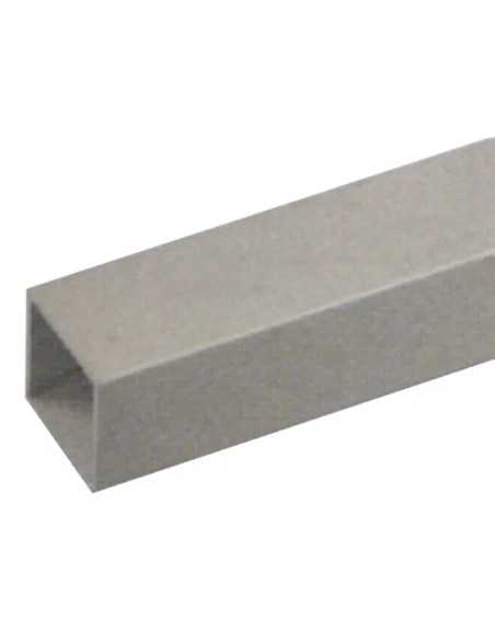 PROFILO ALLUMINIO TUBO QUADRO ARGENTO - ARCANSAS | Utensili Store