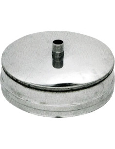 TAPPO ANTICONDENSA APERTO STUFA PELLET ACCIAIO INOX304 - Senza Marca