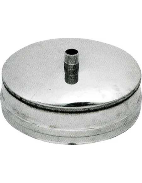TAPPO ANTICONDENSA APERTO STUFA PELLET ACCIAIO INOX304 - Senza Marca | Utensili Store