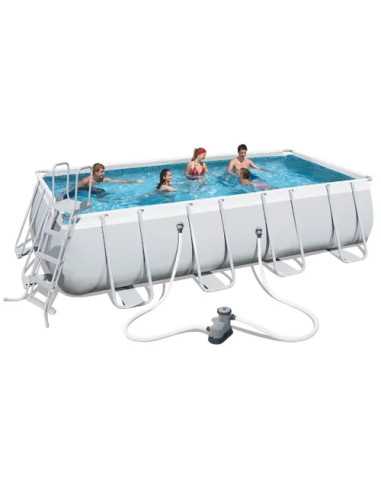 PISCINA RIGIDA RETTANGOLARE TRASIMENO - Senza Marca | Utensili Store