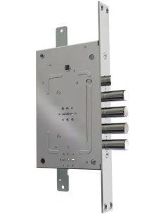 SERRATURA CR 2751/28 REVERSIBILE DOPPIA MAPPA MULTIFUNZIONE - CR