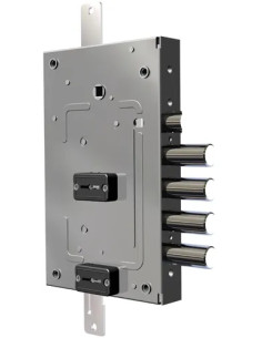 SERRATURA CR 2756/28 REVERSIBILE DOPPIA MAPPA MULTIFUNZIONE - CR