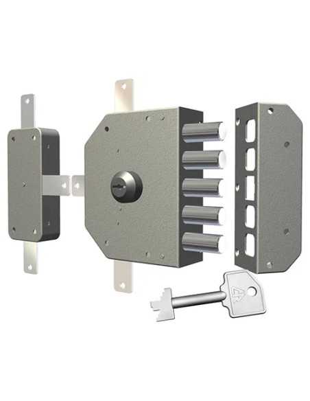 SERRATURA A POMPA CR 3300 DX C/CHIAVE - CR | Utensili Store