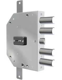 SERRATURA CR 2155/28 SX DOPPIA MAPPA - CR