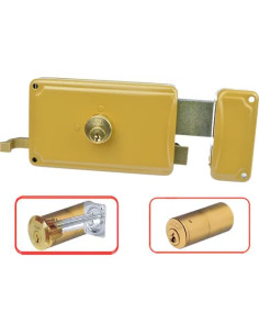 SERRATURA PORTONCINO CILINDRO STACCATO CATEN+SCR.FACCHINETTI P20 - FACCHINETTI