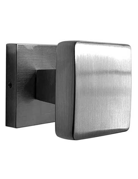 POMOLO QUADRATO OTTONE CROMO SAT NERANO - VI.TEL. | Utensili Store