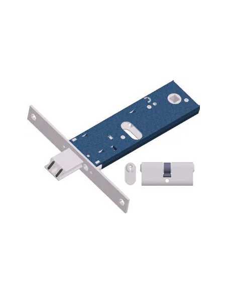 SERRATURA PER FASCE OMEC 790/F22 ENT70 FR.22 C/CIL.54MM - OMEC | Utensili Store