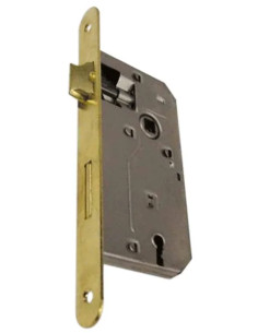 SERRATURA PATENT OTTONATA 30 BORDO TONDO - BONAITI