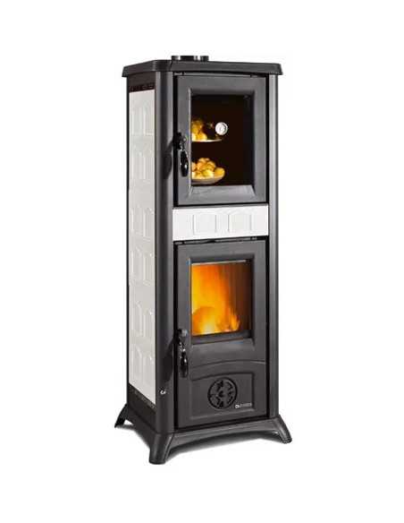 STUFA A LEGNA CON FORNO - Nordica | Utensili Store