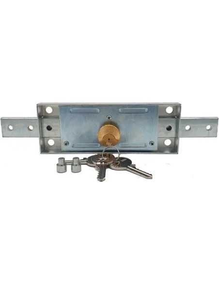 SERRATURA DA SERRANDA CENTRALE ZINCATA FACCHINETTI F100 - FACCHINETTI | Utensili Store