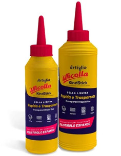 COLLA TRASPARENTE ARTIGLIO 'WICOLLA' - Senza Marca