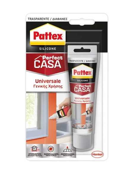 SILICONE PATTEX PERFECT CASA UNIVERSALE TRASPARENTE - HENKEL | Utensili Store