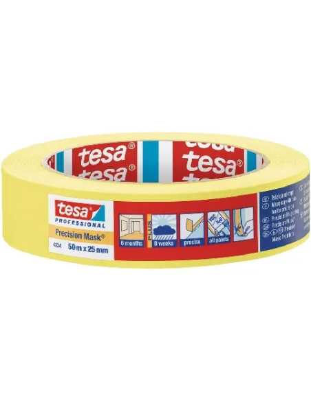 NASTRO ADESIVO GIALLO PRECISION MASK - TESA | Utensili Store
