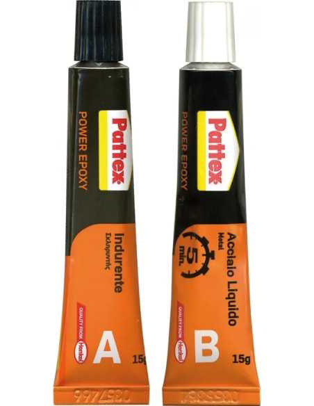 ADESIVO PATTEX ACCIAIO LIQUIDO METAL - HENKEL | Utensili Store