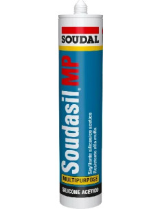 SILICONE ACETICO SOUDAL - Senza Marca