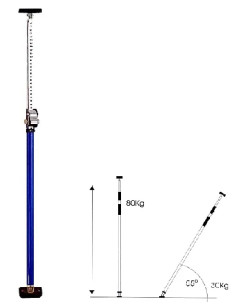 ASTA SUPPORTO TELESCOPICA - Senza Marca