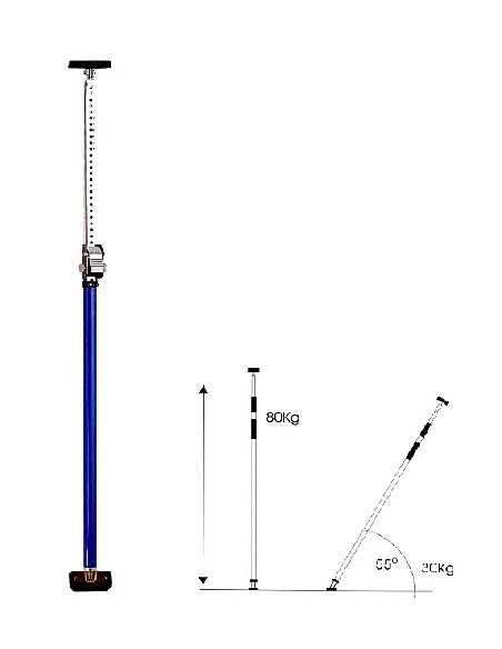ASTA SUPPORTO TELESCOPICA - Senza Marca | Utensili Store