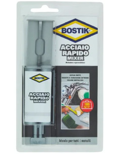 ADESIVO ACCIAIO RAPIDO MIXER BOSTIK - BOSTIK