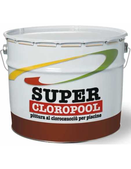 PITTURA X PISCINA CLOROCAUCCIU' 'SUPER CLOROPOOL' 2,5LT CARAIBI ITALC - italchimica | Utensili Store