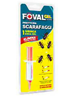 GEL INSETTICIDA PER SCARAFAGGI SIRINGA 5GR 'FOVAL GEL' KOLLANT - KOLLANT
