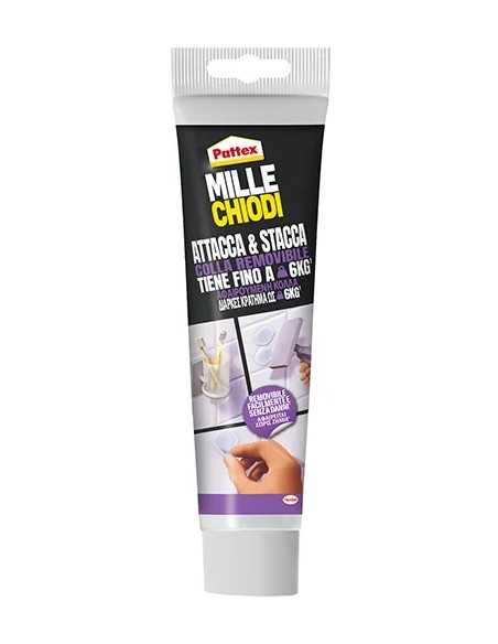ADESIVO MONTAGGIO MILLECHIODI ATTACCA&STACCA - HENKEL | Utensili Store