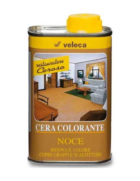 CERA LEGNO COLORANTE NOCE - VELECA | Utensili Store