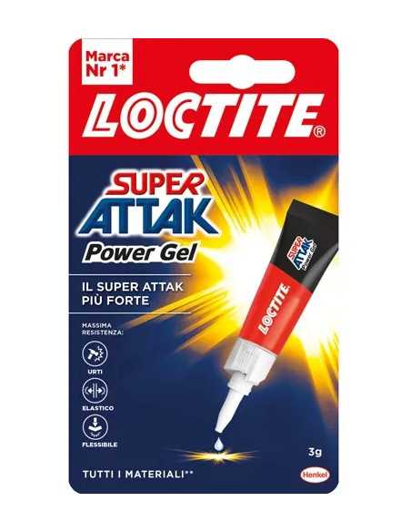 ADESIVO SUPER ATTAK "POWER GEL" - HENKEL | Utensili Store
